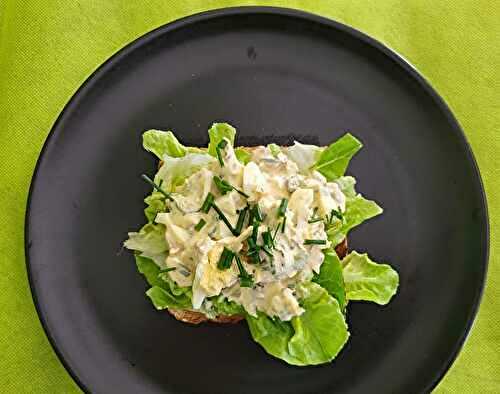 Salade  luxembourgeoise aux oeufs