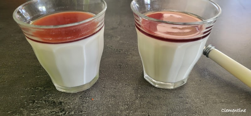 Panna cotta méditerranéenne