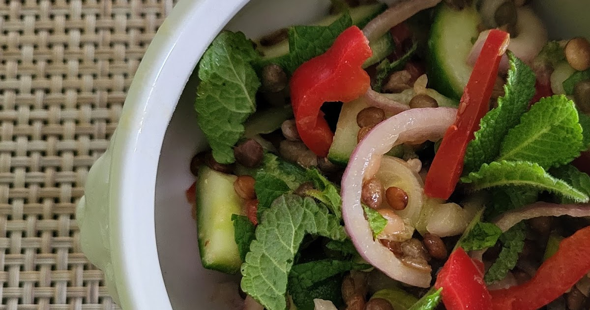 Salade de lentilles