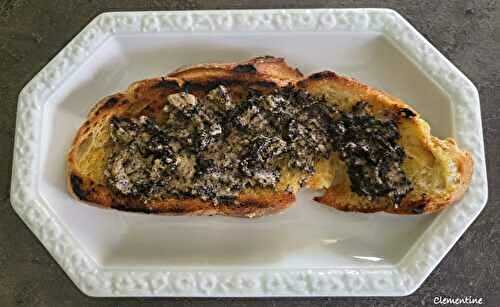Toast chaud à la truffe de Pierre-Louis Marin