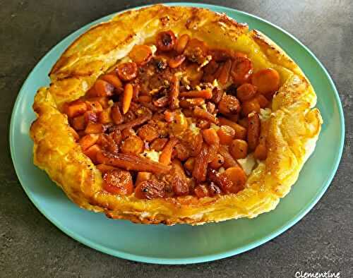 Tarte tatin aux carottes