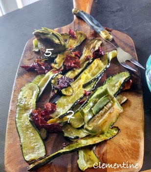 Courgettes grillées