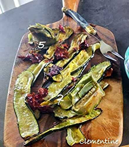 Courgettes grillées
