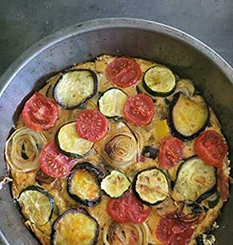 Flan Provençal aux légumes d'été
