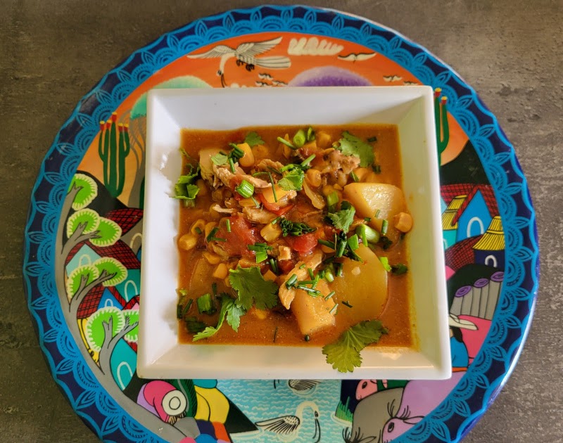 Chaudrée de poulet aux chipotles en sauce adobo