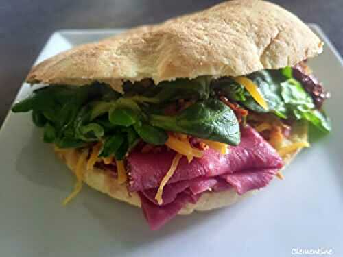 Puccia au pastrami