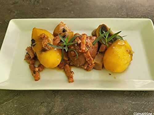 Le Sot l'y laisse à l'estragon et aux pommes de terre ratte