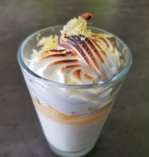 Panna Cotta au citron merinqué
