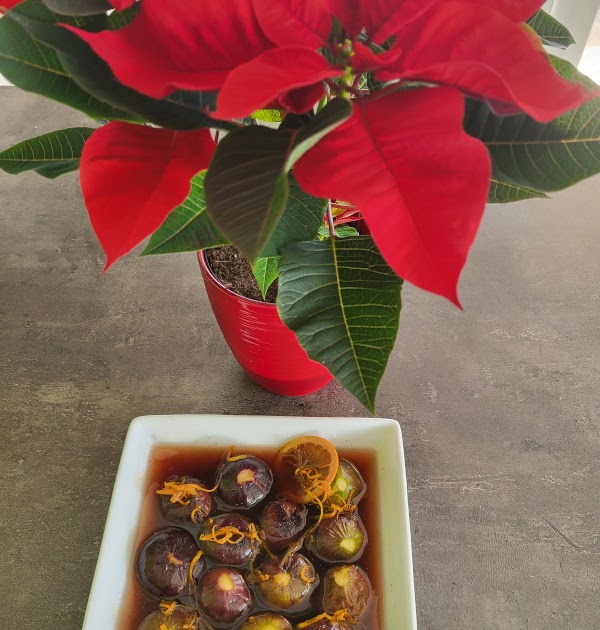 Figues pochées aux épices