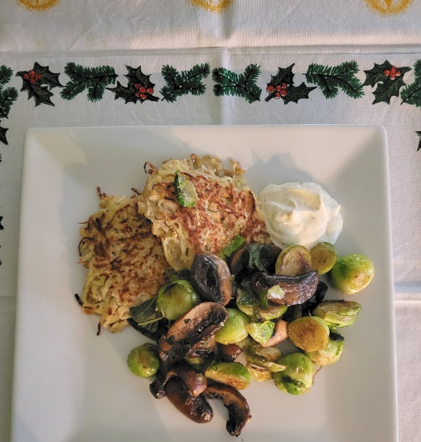 Rösti de céleri-rave et pommes de terre de Miljuschka