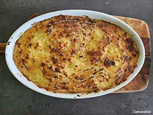 Gratin de choucroute avec viande hachée