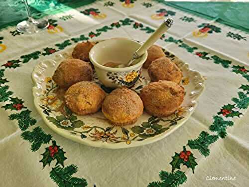 Beignets à la ricotta et cannelle