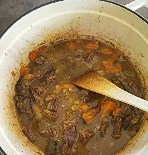 Bœuf braisé Saint Nicolas aux "Pepernoten"