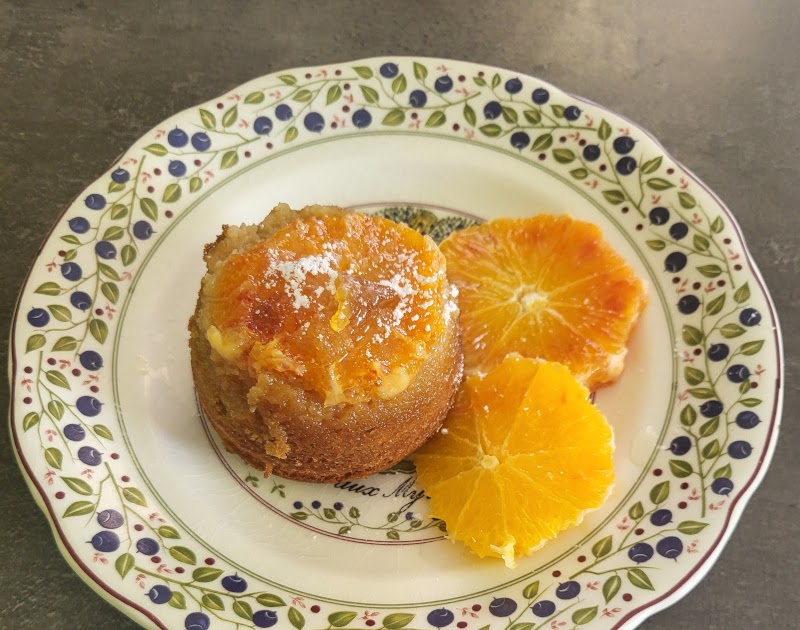 Pudding aux oranges sanguines Tarocco