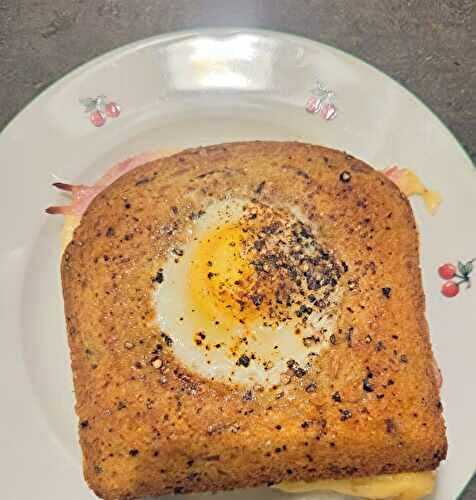 Croque-Madame de la Chef étoilée Hélène Darroze
