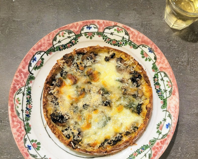Tarte croustillante aux légumes