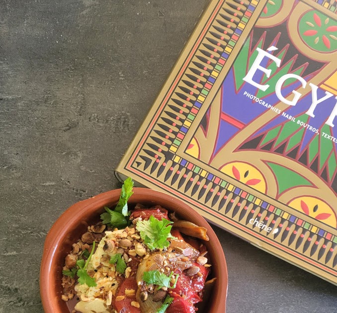 Houmous aux légumes confits et dukkah