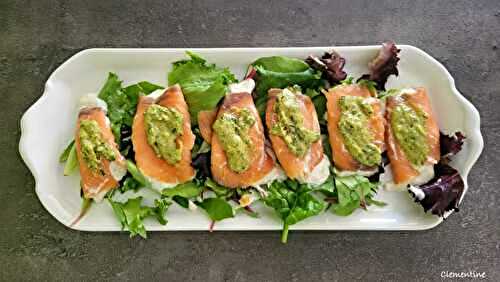 Roulés au saumon par Pellegrino Artusi