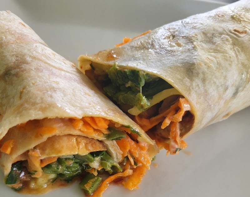 Wrap oriental au poulet