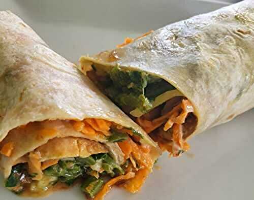 Wrap oriental au poulet