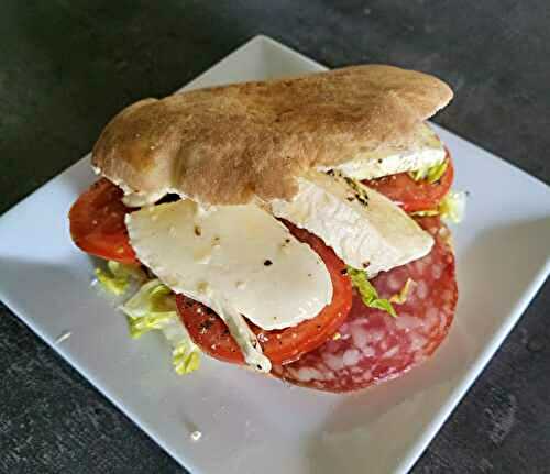 Puccia au salami