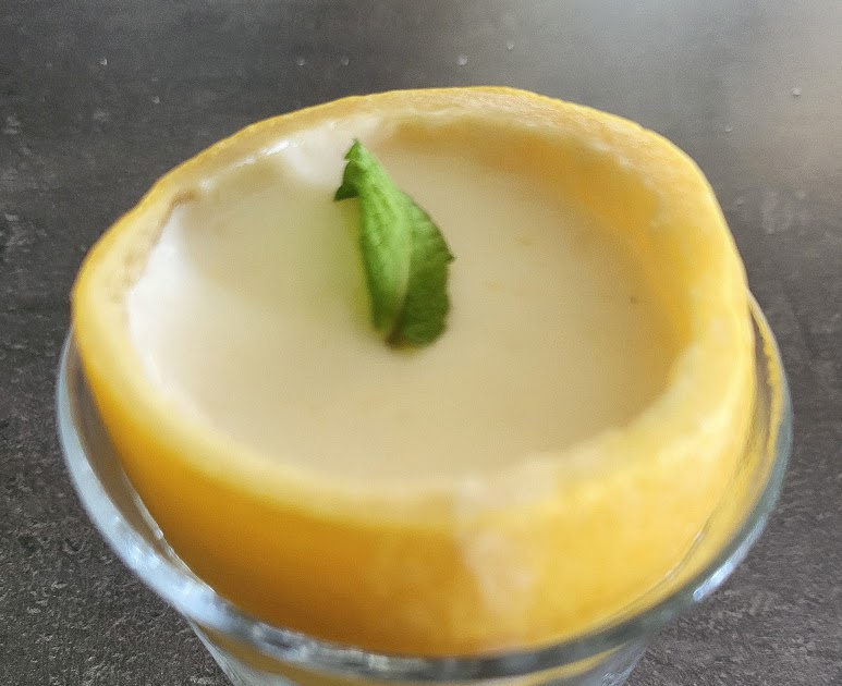 Crème au citron rafraîchissante