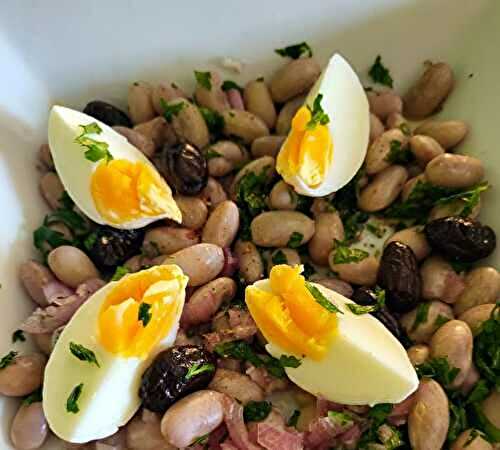 Fasolia Salata - Salade grecque de haricots 