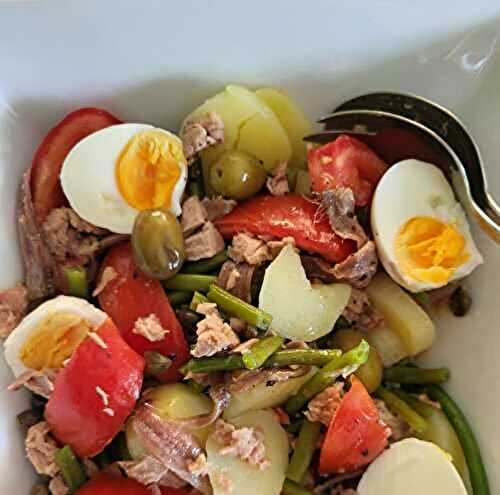 Salade niçoise selon Escoffier