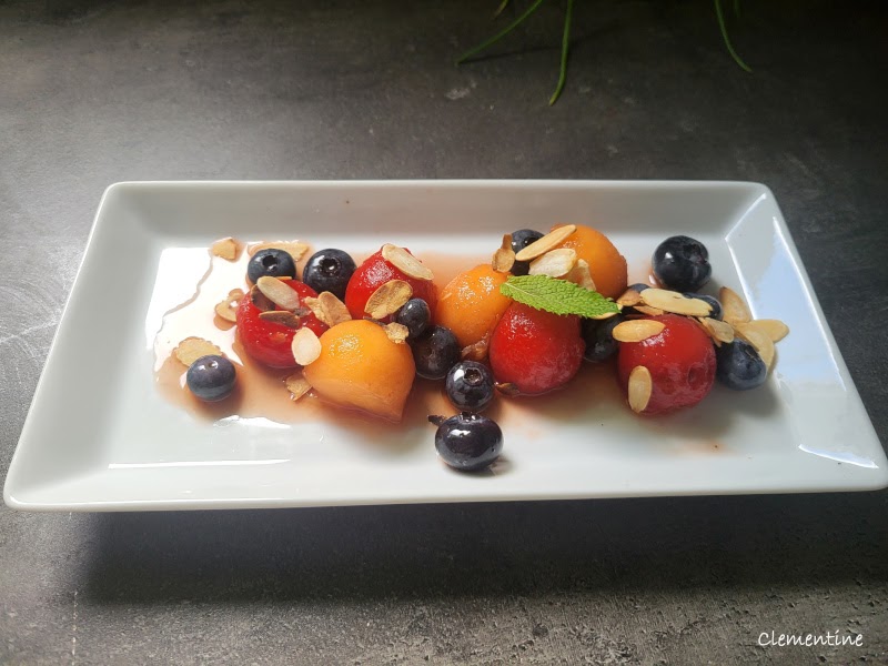 Salade de fruits au porto