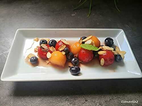 Salade de fruits au porto