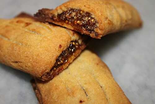 Biscuits à la figue fraîche et sèche