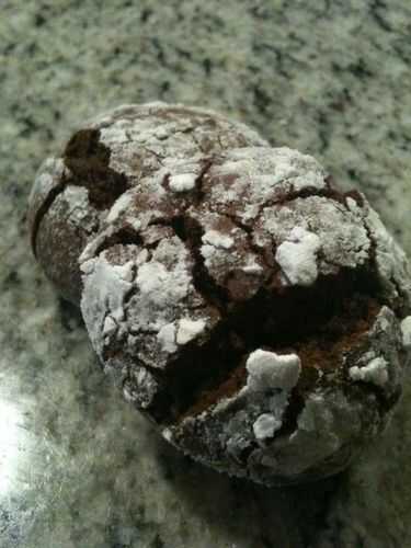 Chocolate crinkles