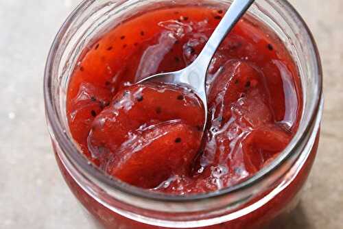 Confiture fraise-kiwi