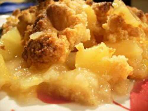 Crumble aux pommes