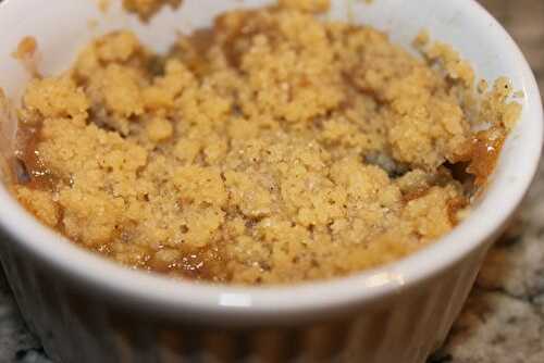 Crumble banane/kiwi