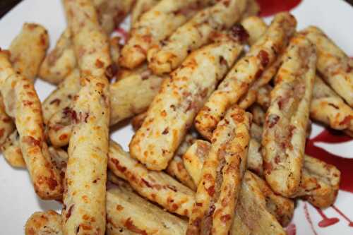 Fingers apéritifs au fromage et au jambon fumé