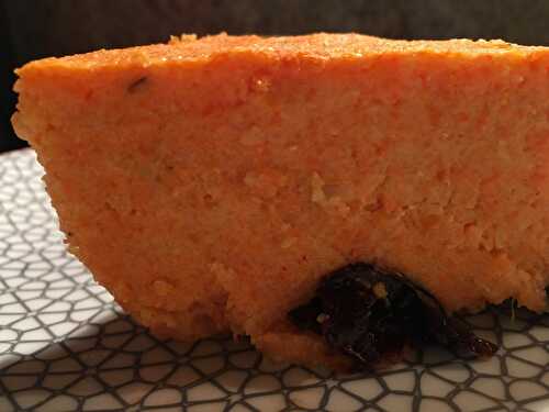 Gâteau au potiron au vitaliseur de Marion - Le blog de coriandre-et-cie