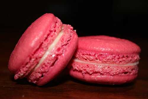 Macarons à la rose