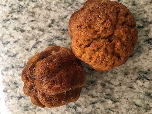 Mini carot'cake sans gluten - Le blog de coriandre-et-cie