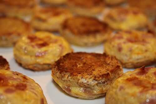 Mini croque/quiche