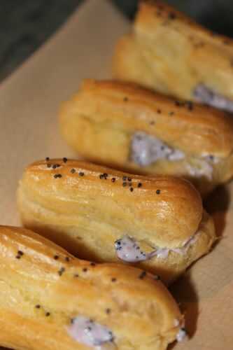 Mini éclairs salés