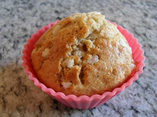 Muffins à la poudre de noisette au coeur Nutella