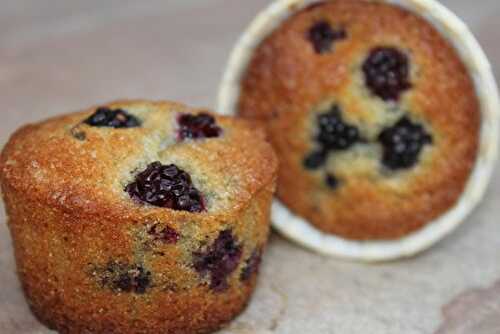 Muffins aux mûres..@ de Nigella