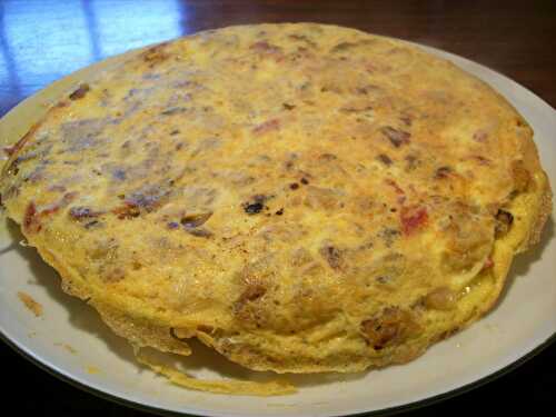 Omelette des restes