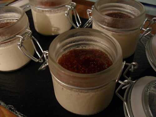 Panacotta verveine et figues