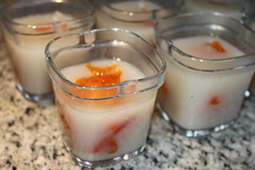 Petite compotée d'abricots au lait végétal maison - Le blog de coriandre-et-cie