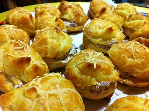 Petits choux apéritifs