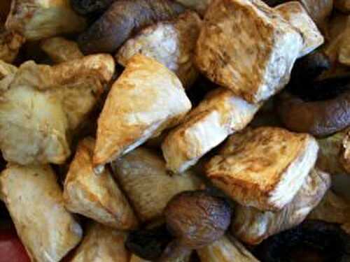 Poêlée de céleri rave et de champignons