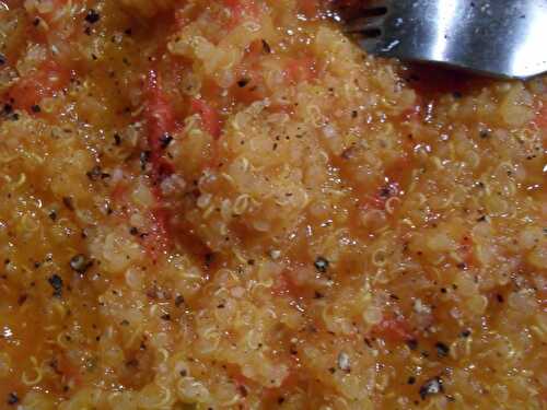 Risotto de quinoa à la tomate