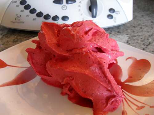 Sorbet framboise minute